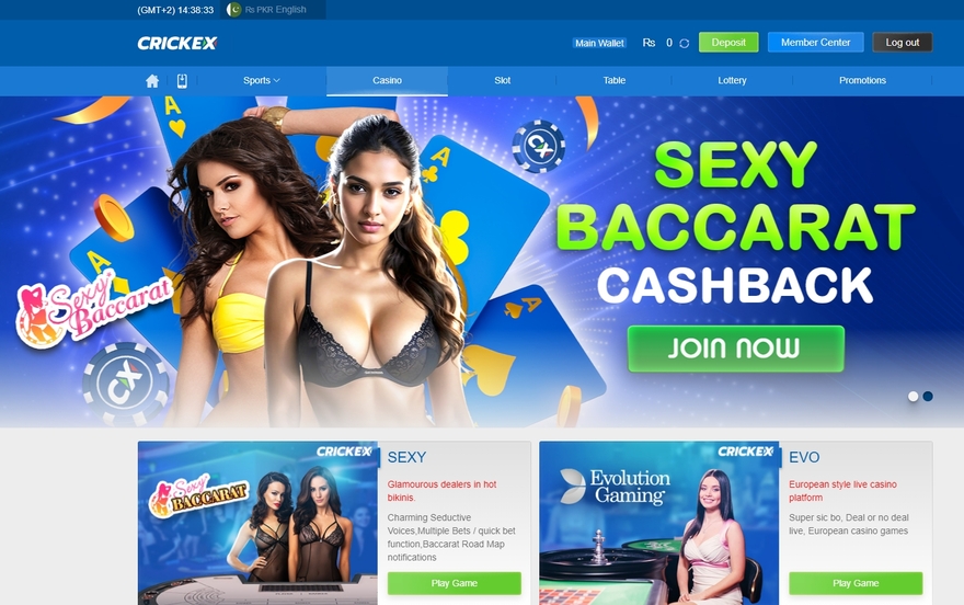 Online Casino Crickex Pakistan